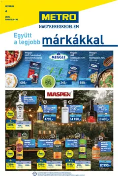 Metro - Metro akciós újság megtekintése, amely érvényes 2026.04.16.-től