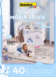 Pregled letka Mali svijet velikih stvari trgovine Lesnina vrijedi od 02.09.2025