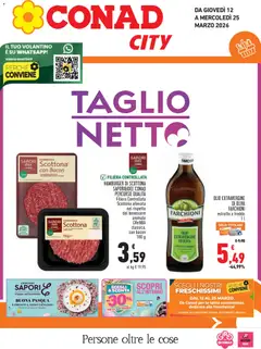 Anteprima dell'opuscolo Conad volantino City Piemonte dal negozio Conad valido da 12/03/2026