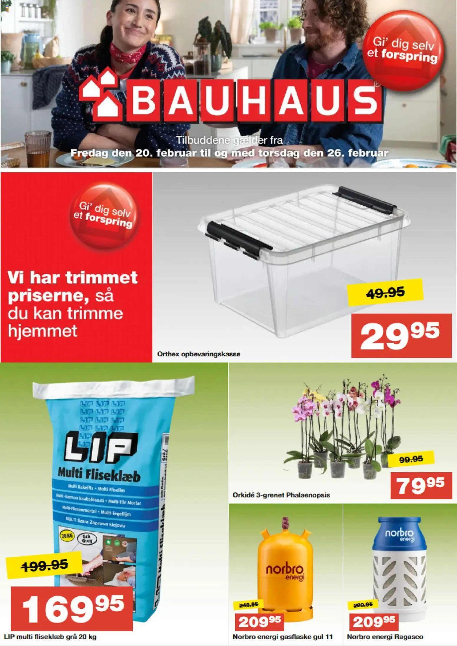 Eksempel på tilbudsavis Tilbudsavis fra butik Bauhaus gyldig fra 20/02/2026