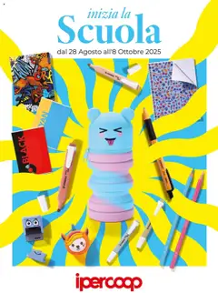 Anteprima dell'opuscolo Inizia la scuola dal negozio Ipercoop valido da 27/08/2025