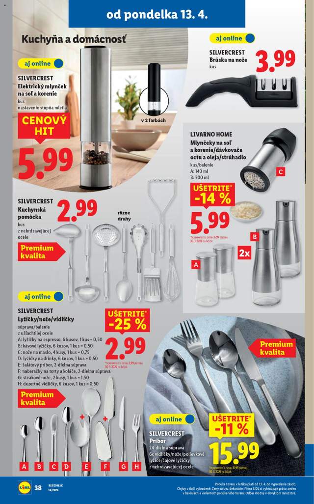 Nový Lidl leták od 13.04.