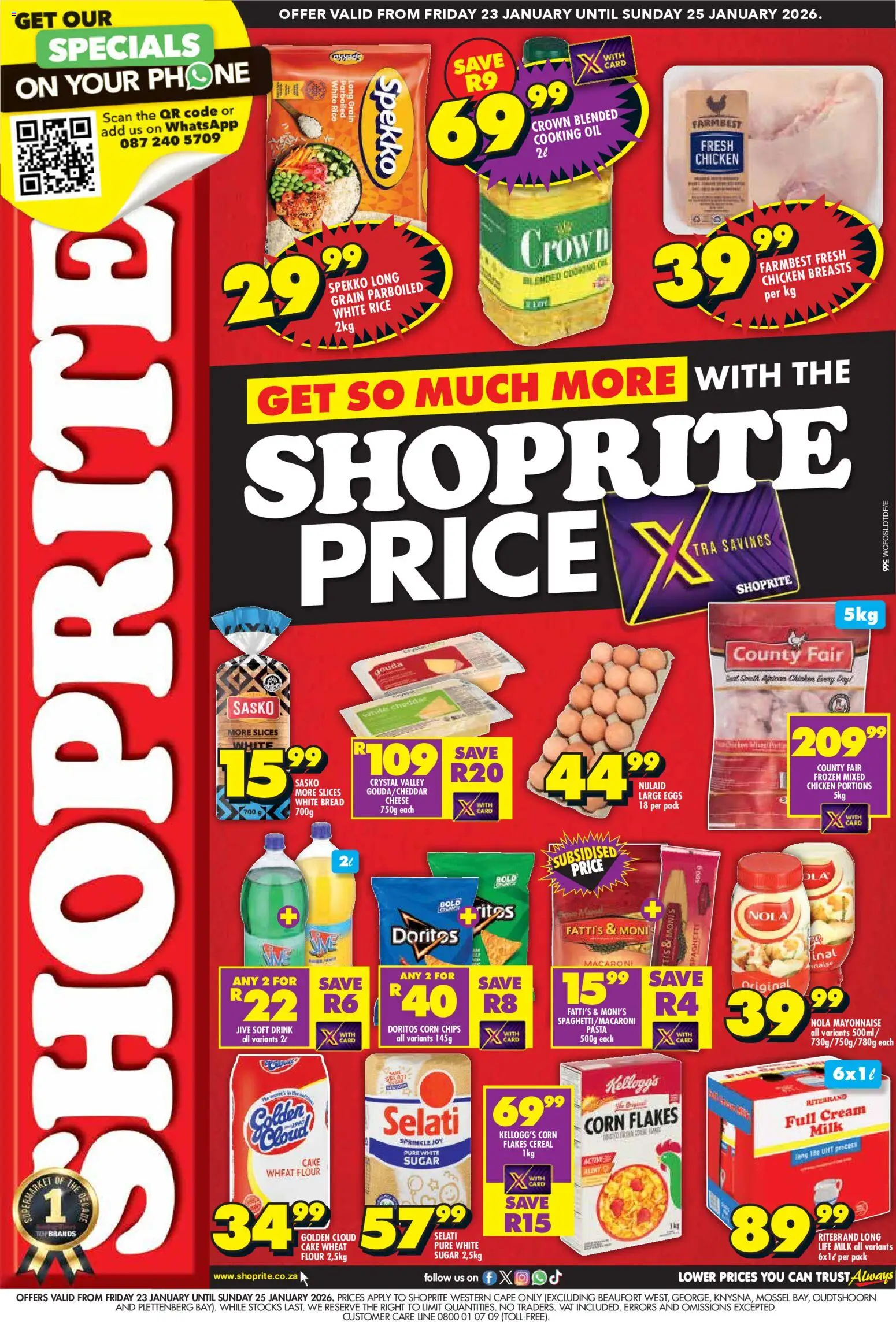 Preview of Shoprite flyer valid from 23/01/2026