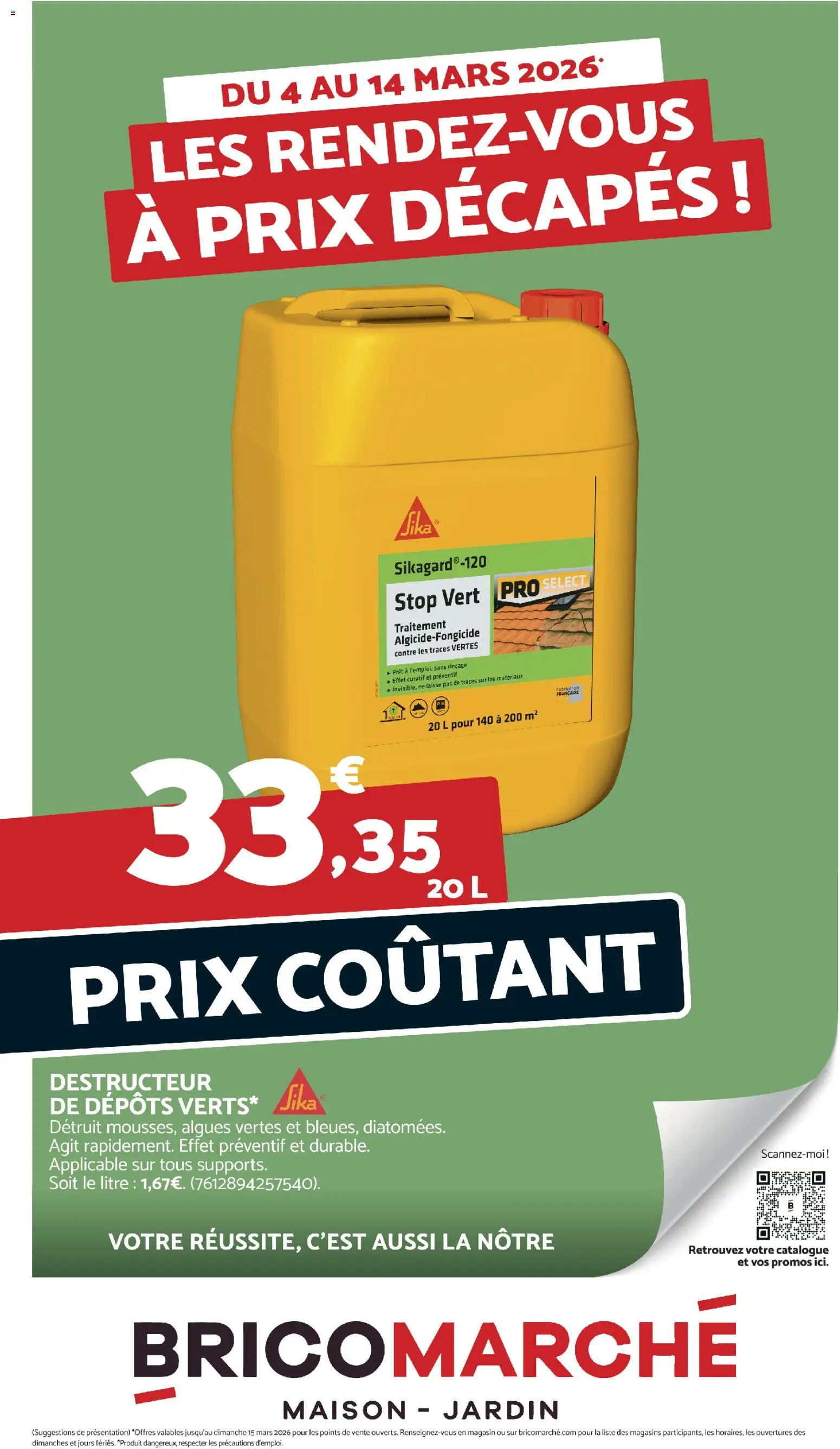 Prévisualisation de Bricomarché catalogue du magasin Bricomarché formulaire valide 04/03/2026