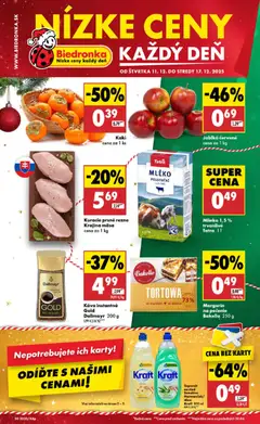 Náhľad Biedronka letáku platného od 11.12.2025