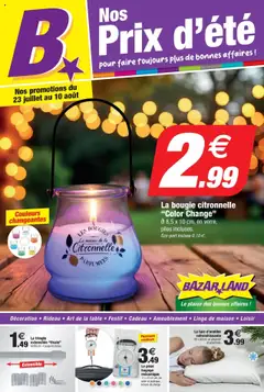 Prévisualisation de Catalogue du magasin Bazarland formulaire valide 23/08/2025