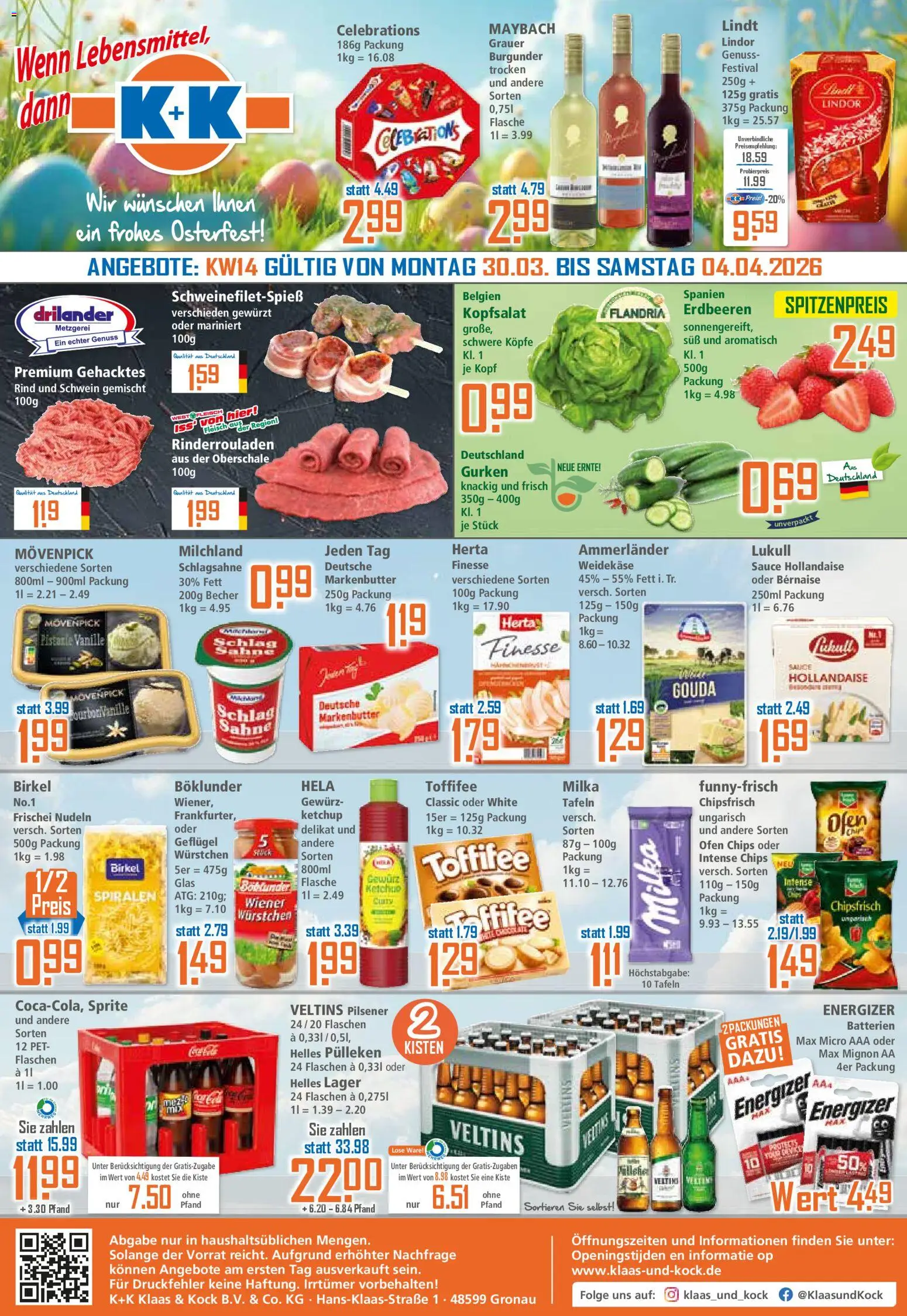 Vorschau von dem Prospekt des Geschäftes Klaas & Kock, gültig ab dem 30.03.2026