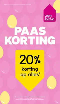Voorbeeld van Leen Bakker folder van winkel Leen Bakker geldig vanaf 30-03-2026