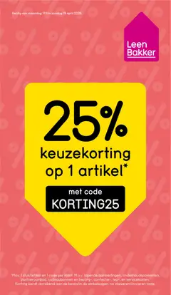 Voorbeeld van Leen Bakker folder van winkel Leen Bakker geldig vanaf 30-03-2026
