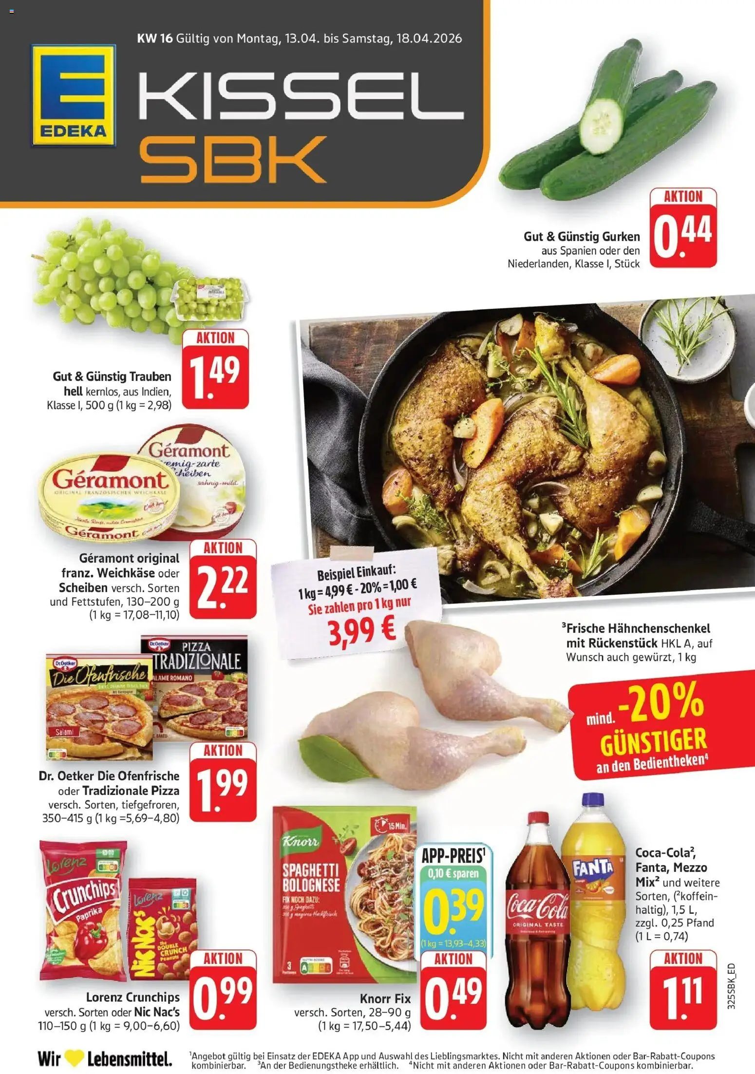 Vorschau von dem Prospekt des Geschäftes Edeka, gültig ab dem 12.04.2026