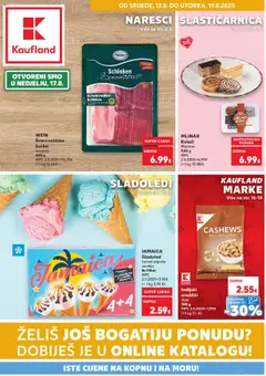 Pregled letka Ponuda trgovine Kaufland vrijedi od 13.08.2025