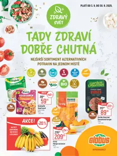 Náhled nabídky: Globus Leták - Zdravý svět platný od 03.09.2025
