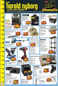 Eksempel på tilbudsavis Tilbudsavis fra butik Harald Nyborg gyldig fra 11/09/2025