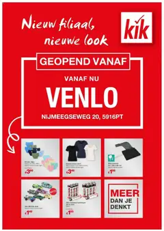 Voorbeeld van KiK folder tot 20.10.2025 van winkel KiK geldig vanaf 16-10-2025