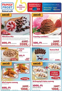 Family Frost - Akciós újság Family Frost megtekintése, amely érvényes 2025.08.01.-től