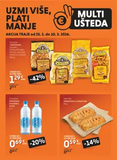 Pregled letka Katalog trgovine Studenac vrijedi od 25.02.2026