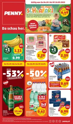 Vorschau der Angebote: Penny Markt Prospekt aktuell gültig ab 04.09.2025