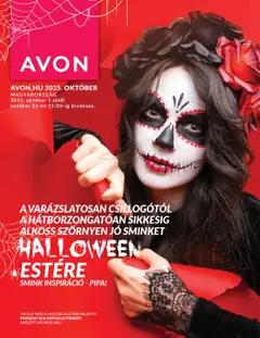 Avon - Katalógus Halloween megtekintése, amely érvényes 2025.10.01.-től
