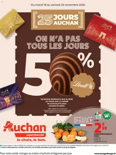 Prévisualisation de Promos dans votre super du magasin Auchan formulaire valide 18/11/2025