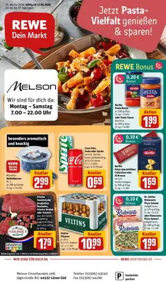 Vorschau von dem Prospekt des Geschäftes Rewe, gültig ab dem 12.04.2026