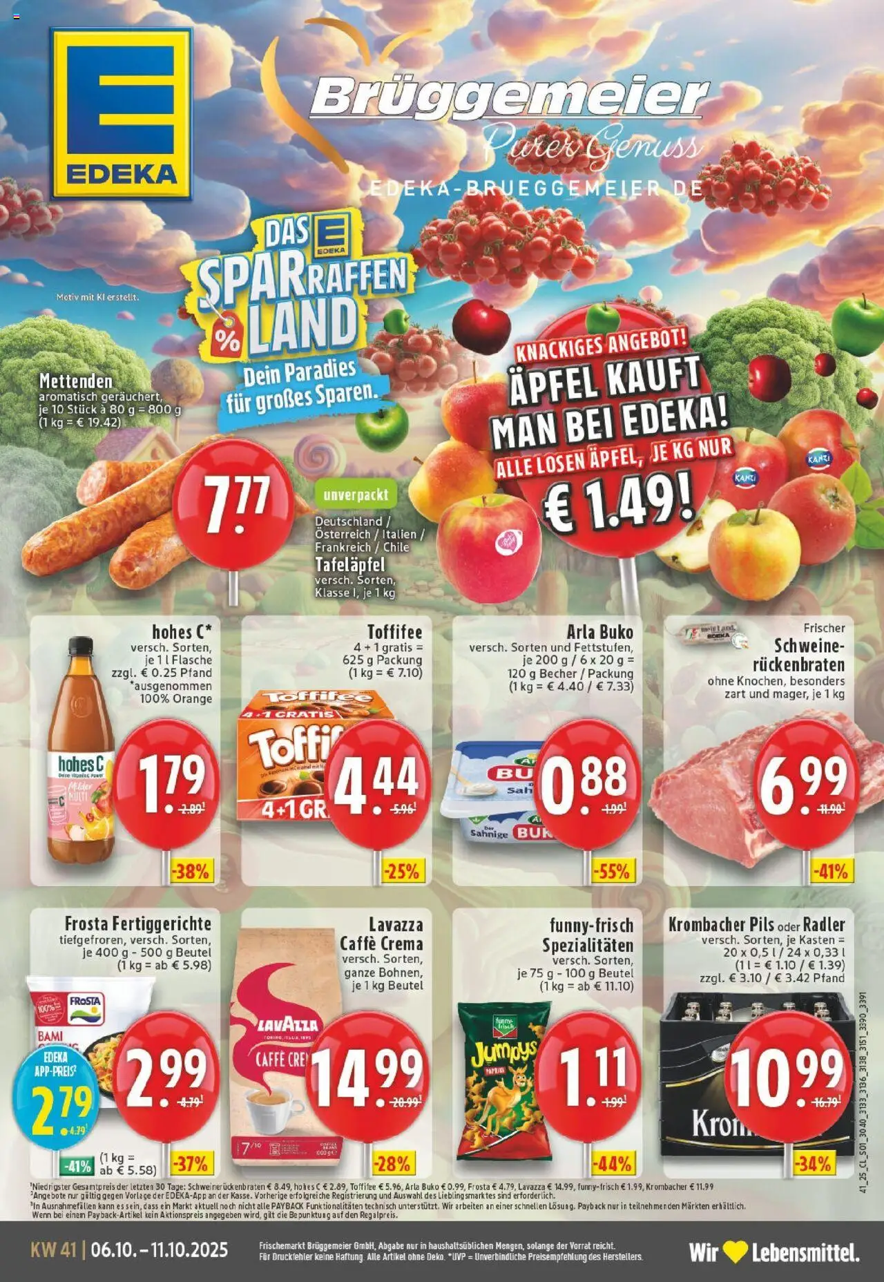 EDEKA Prospekt ab 06.10.2025 - Prospekt Emmerich Online
