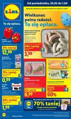 Náhled nabídky: Lidl Polsko Lidl Polsko leták platný od 30.03.2026