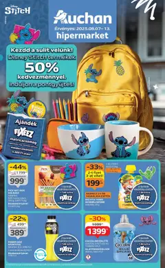 Auchan - Budakalász Akciós újság Auchan megtekintése, amely érvényes 2025.08.07.-től