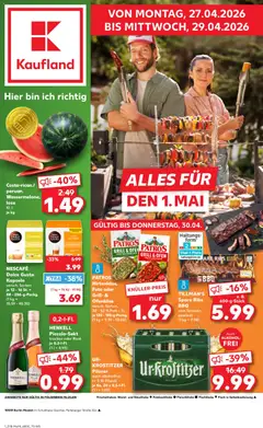 Vorschau von dem Prospekt des Geschäftes Kaufland, gültig ab dem 27.04.2026