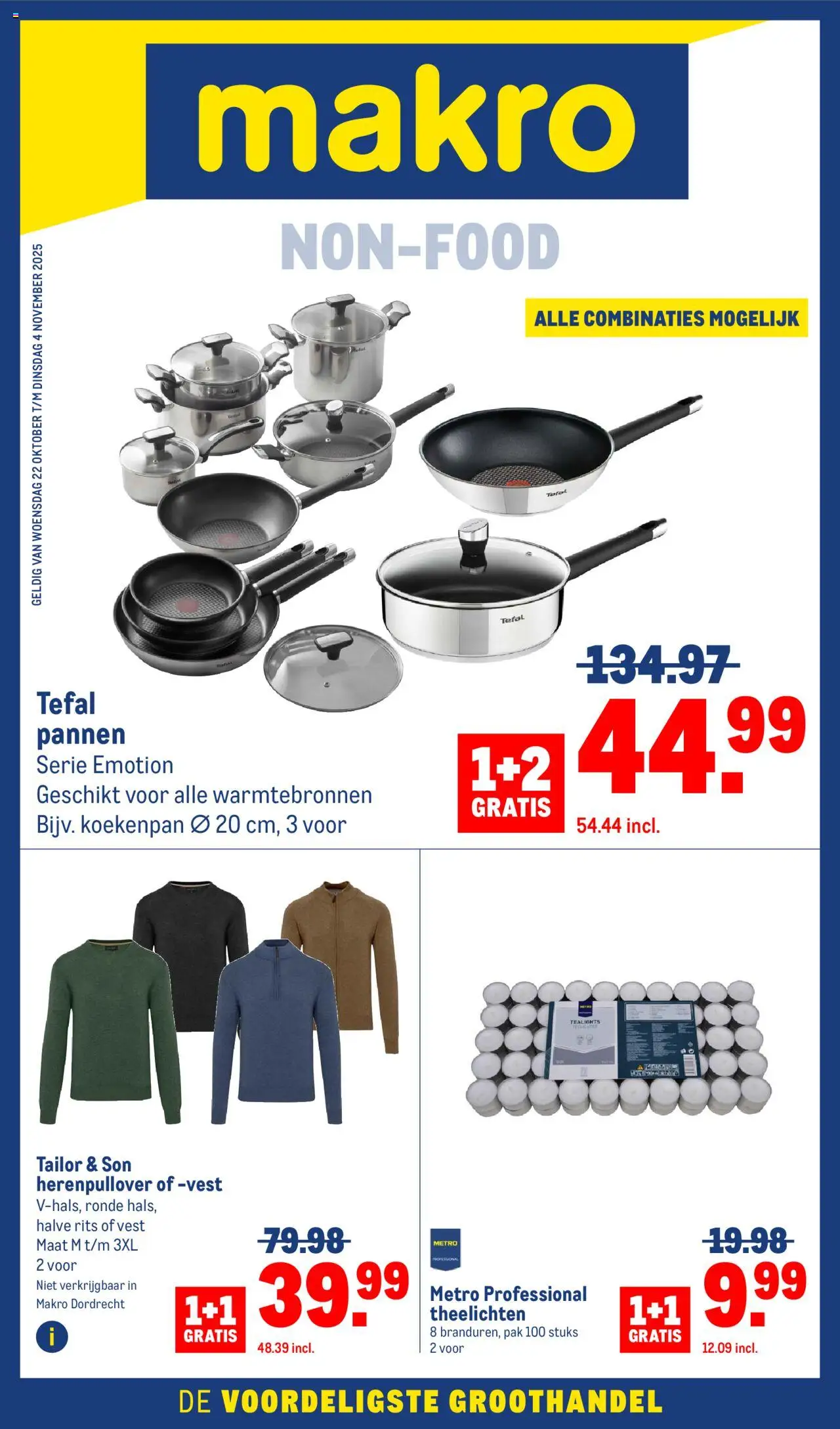 Makro shop Non-Food geldig vanaf 22-10-2025 - Paginanummer 1