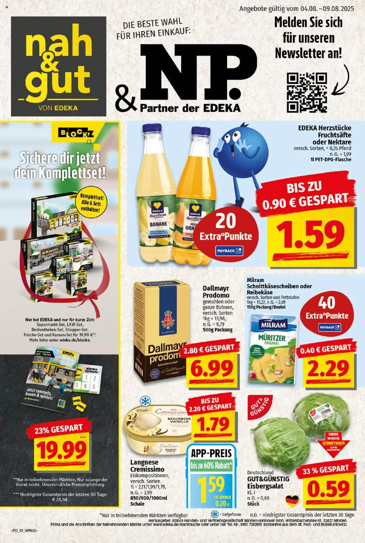 NP Discount Prospekt (vom 04.08.2025 - 09.08.2025)