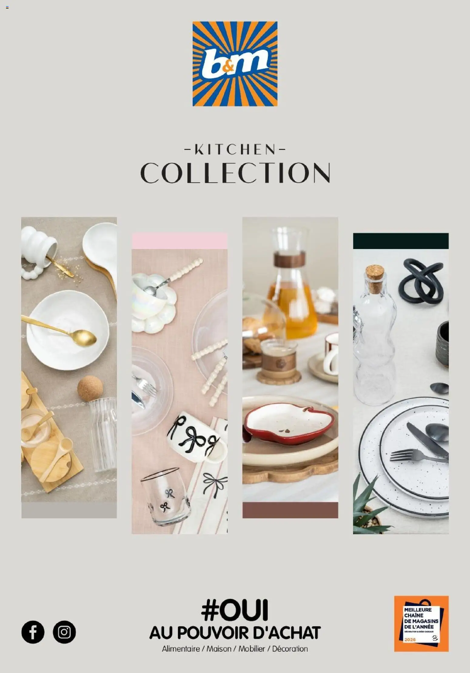 Prévisualisation de Catalogue Art De La Table du magasin B&M formulaire valide 29/12/2025