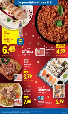 Pregled letka Katalog trgovine Lidl vrijedi od 08.12.2025 | Stranica: 3