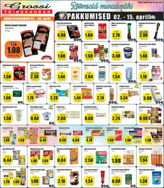 Grossi Toidukaubad kliendilehe eelvaade alates 02.04.2026