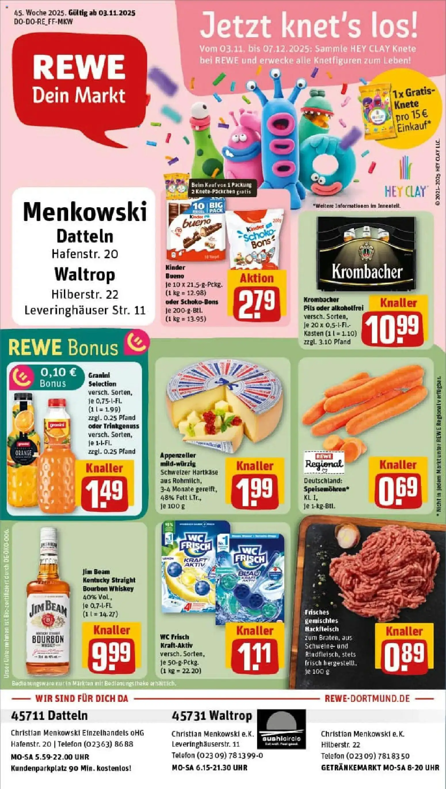 Vorschau von dem Prospekt des Geschäftes Rewe, gültig ab dem 02.11.2025