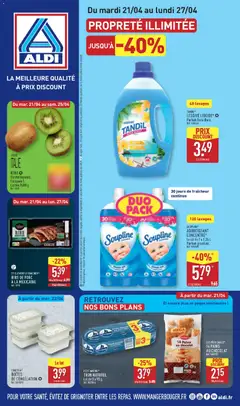 Prévisualisation de Aldi catalogue du magasin Aldi formulaire valide 21/04/2026