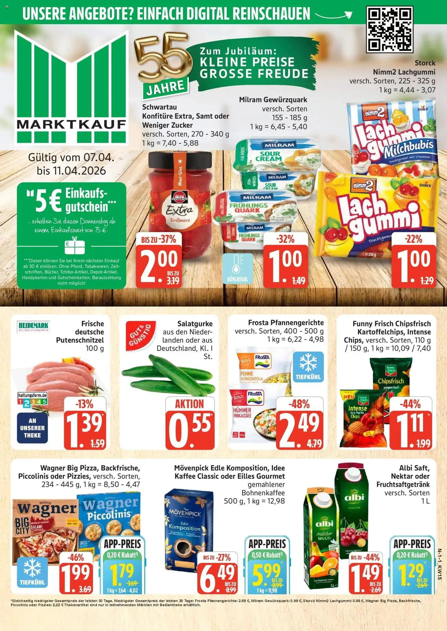 Vorschau von dem Prospekt des Geschäftes Marktkauf, gültig ab dem 05.04.2026