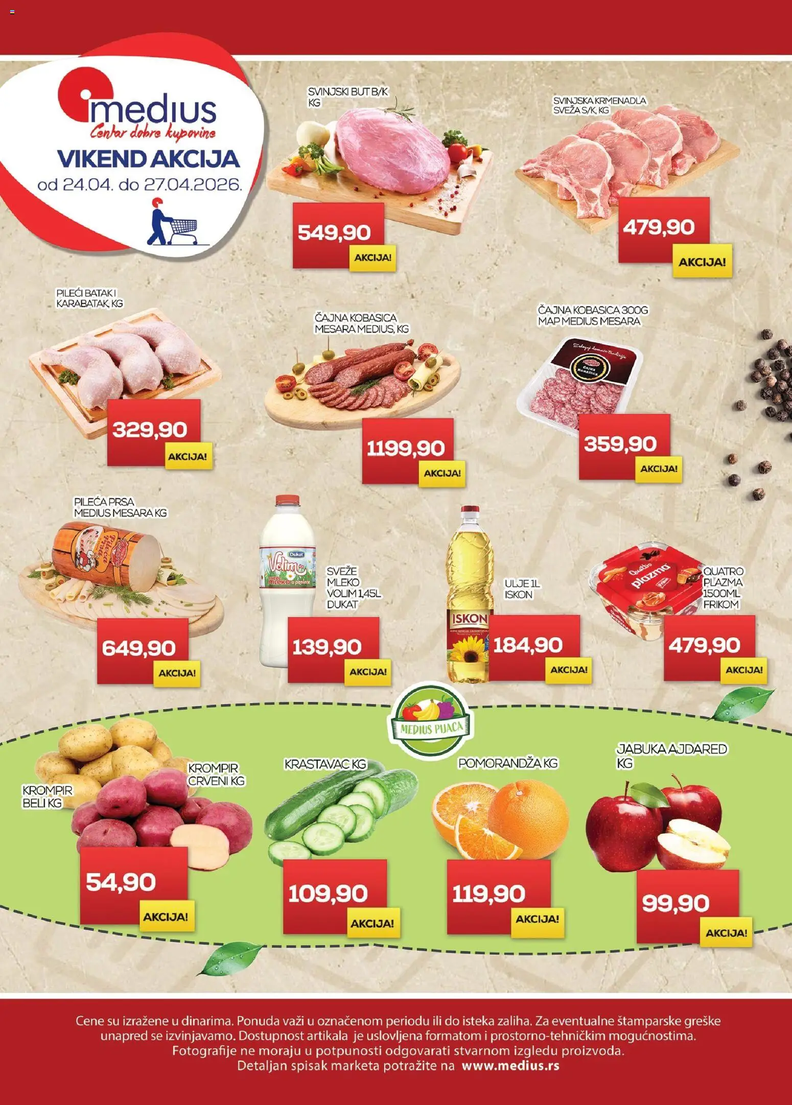 Pregled Medius kataloga - važi od 24.04.2026