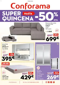 Vista previa del folleto de la tienda Conforama válido desde el 18/12/2025 