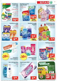 Pregled letka Katalog trgovine Spar vrijedi od 29.10.2025 | Stranica: 17