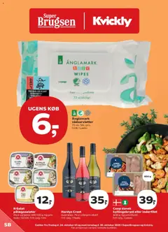 Eksempel på tilbudsavis Tilbudsavis fra butik Super Brugsen gyldig fra 24/10/2025