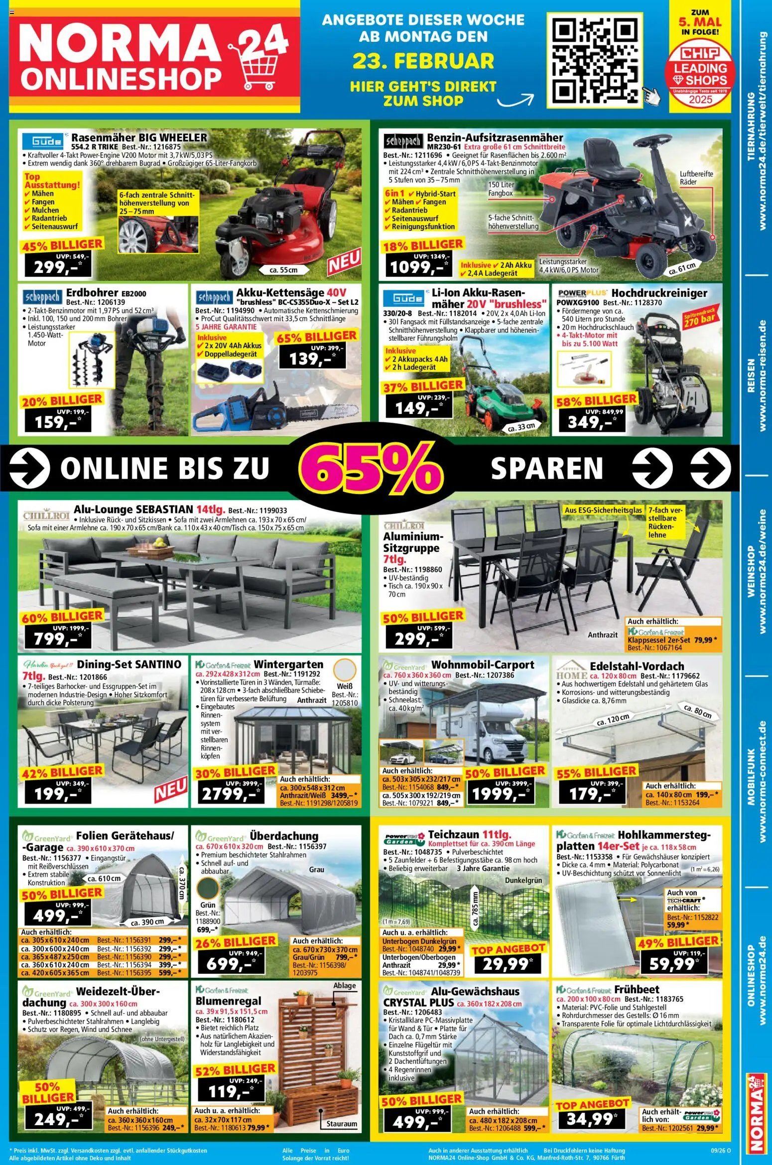 Vorschau von dem Prospekt des Geschäftes Norma, gültig ab dem 23.02.2026