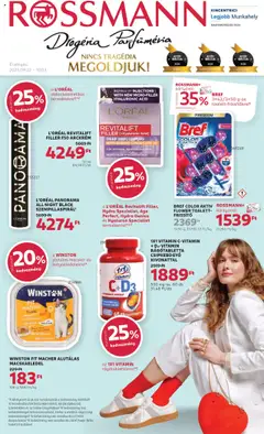 Rossmann - Akciós újság Rossmann megtekintése, amely érvényes 2025.09.22.-től
