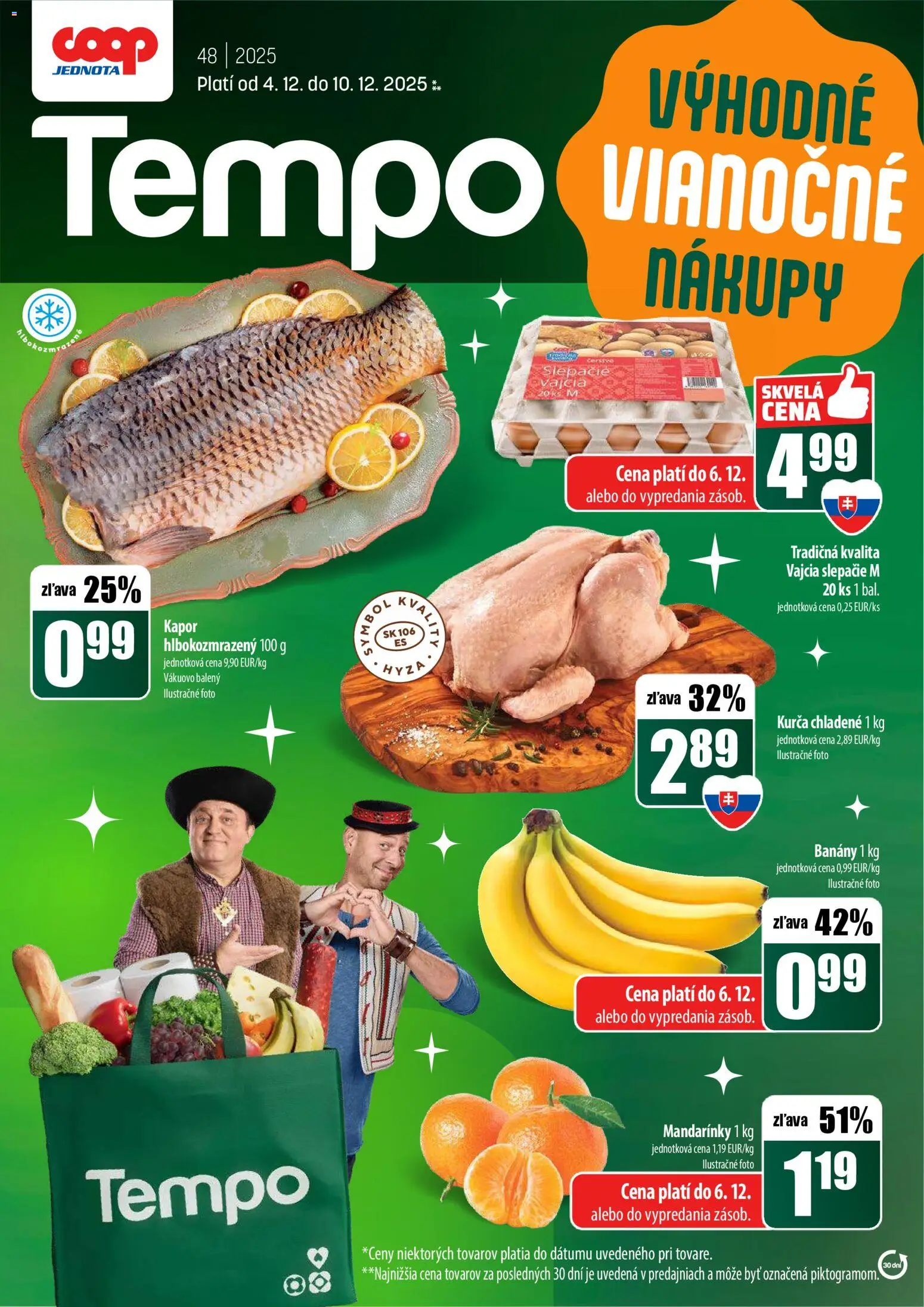 Náhľad COOP Jednota letáku platného od 04.12.2025