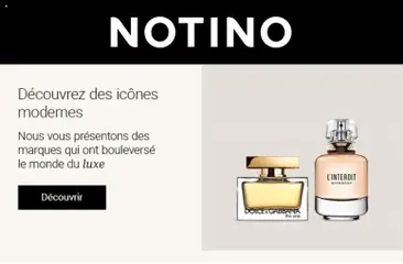 Prévisualisation de Notino du magasin Offres formulaire valide 16/02/2026