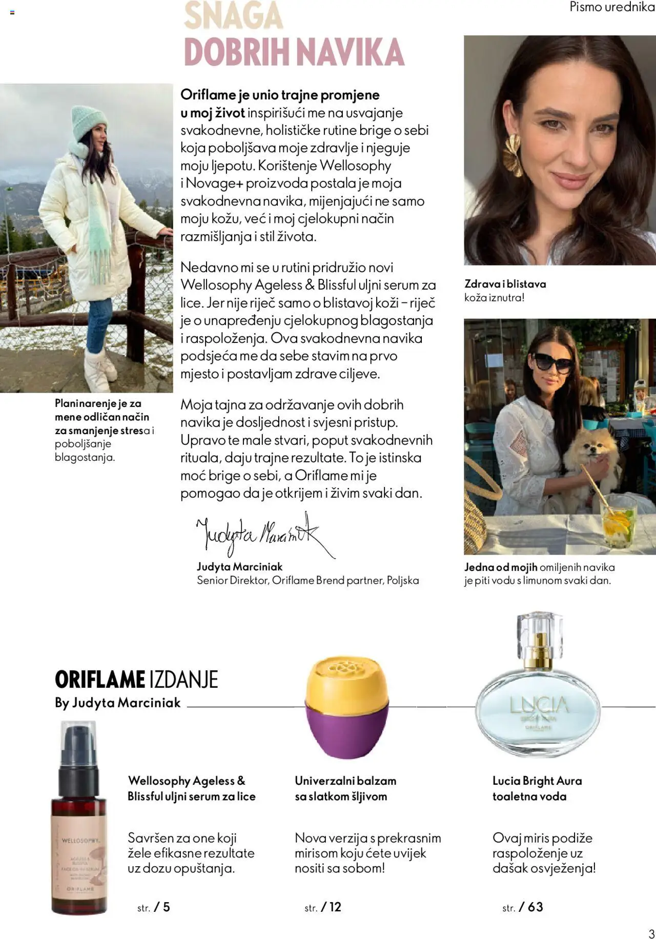 Pregled letka Katalog trgovine Oriflame vrijedi od 2025.10.08