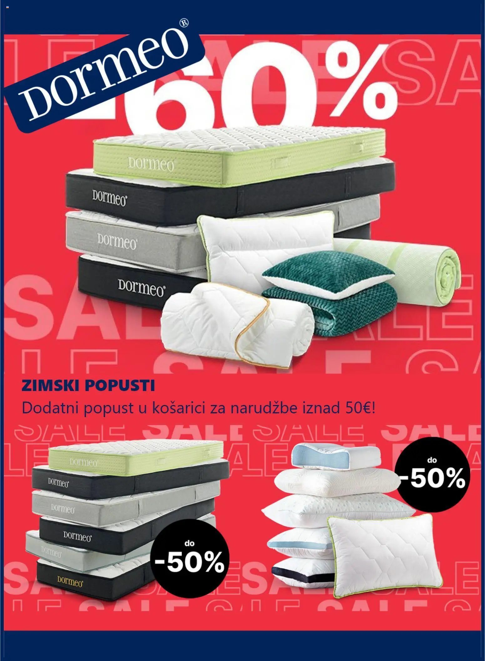 Pregled letka Katalog trgovine Dormeo Home vrijedi od 12.01.2026