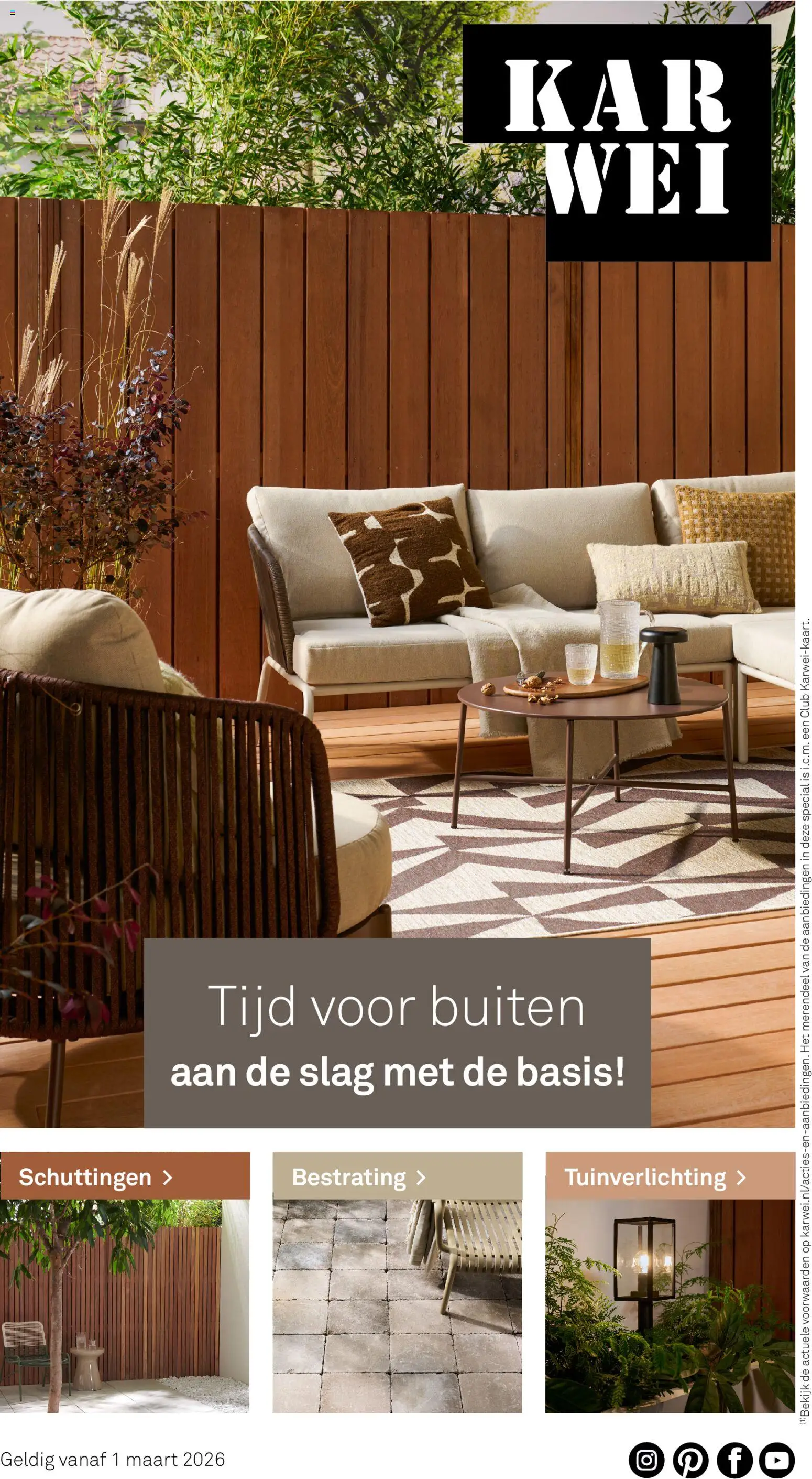 Voorbeeld van KARWEI folder - Tuin special van winkel KARWEI geldig vanaf 01-03-2026