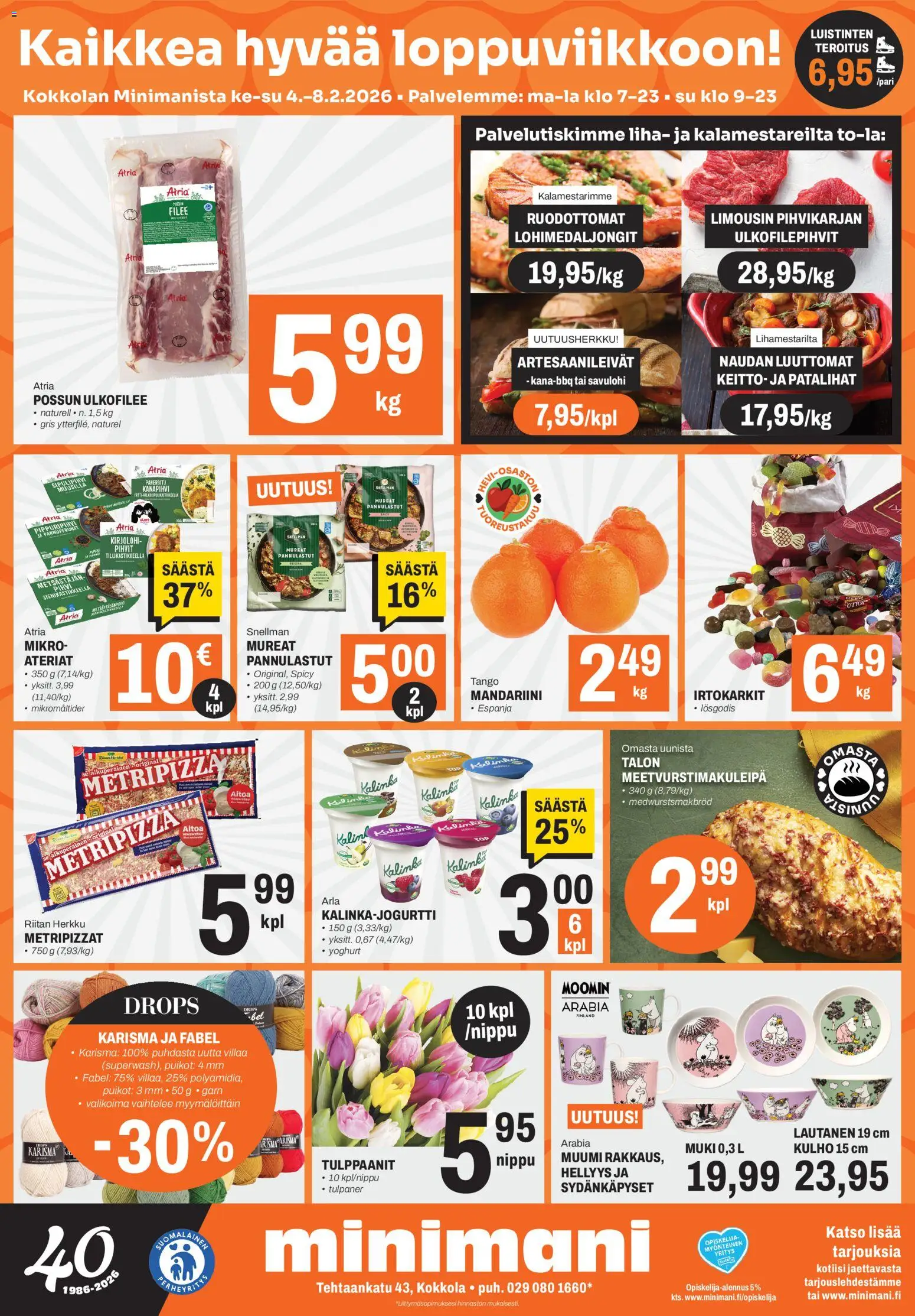 Kaupan Minimani Tarjoukset - Kokkola esikatselu, voimassa 04/02/2026
