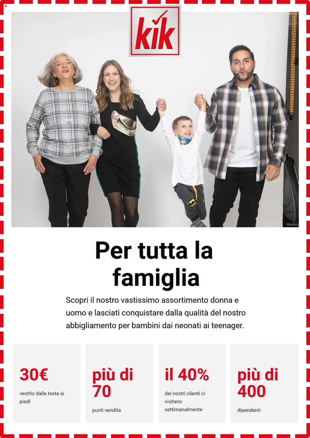 Volantino KiK valido da 21/09/2025 numero di pagina 1