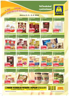 Náhľad Makos letáku platného od 02.03.2026